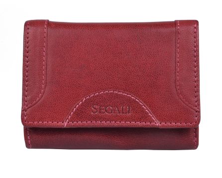 Dámská kožená peněženka SEGALI 7196 B portwine