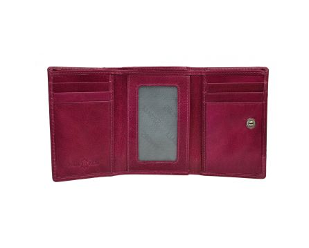 Dámská peněženka kožená SEGALI 7196 B fuchsia