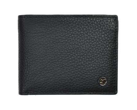 Pánská kožená peněženka SEGALI 725 166 2071 černá/šedá