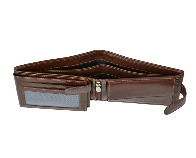 Pánská peněženka kožená SEGALI 2511 hnědá