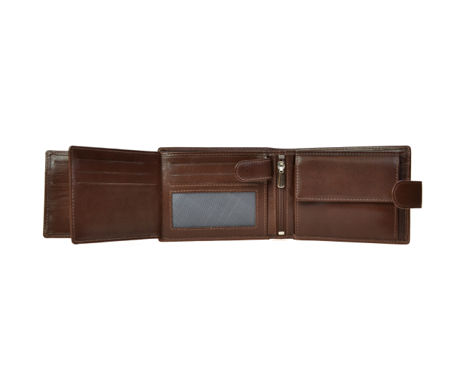 Pánská peněženka kožená SEGALI 2511 hnědá