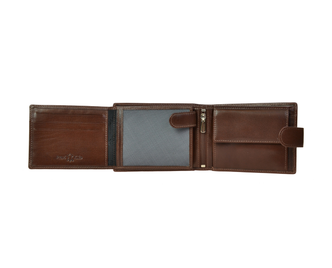 Pánská peněženka kožená SEGALI 2511 hnědá