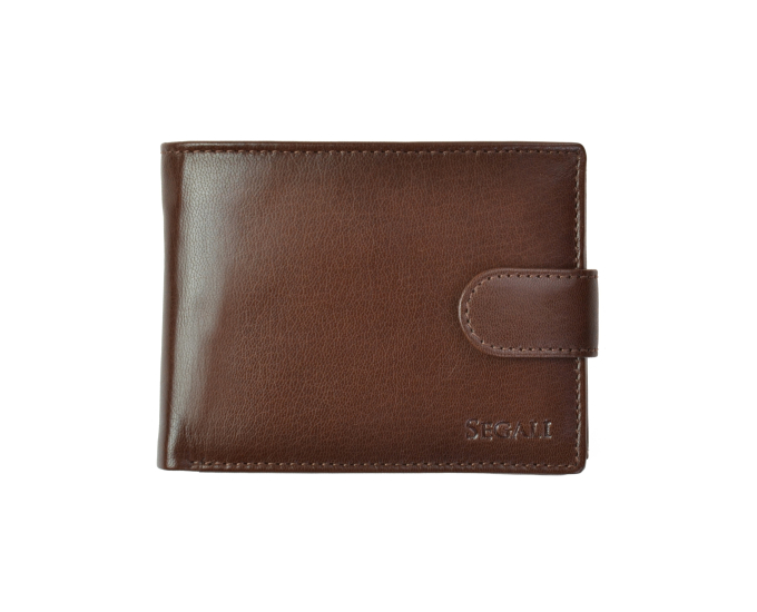 Pánská peněženka kožená SEGALI 2511 hnědá