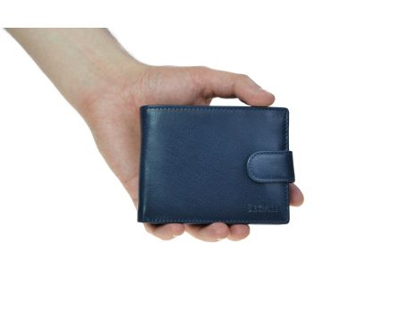Pánská peněženka kožená SEGALI 2511 modrá