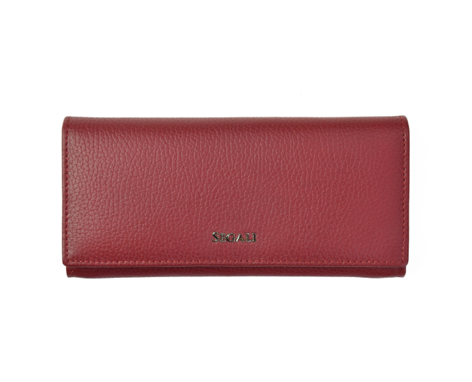Dámská kožená peněženka SEGALI 7409 rojo