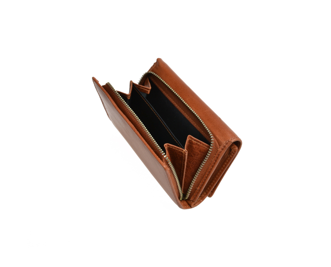 Dámská peněženka kožená SEGALI 3305 CD koňak