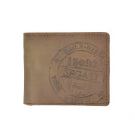 Pánská peněženka kožená SEGALI 614827 A hnědá