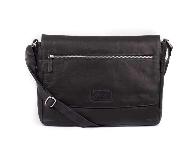Pánská taška přes rameno kožená SEGALI 102 černá