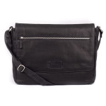 Pánská taška přes rameno kožená SEGALI 102 černá