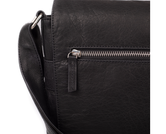 Pánská taška přes rameno kožená SEGALI 102 černá