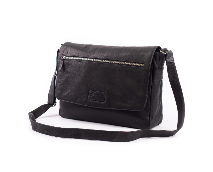 Pánská taška přes rameno kožená SEGALI 102 černá
