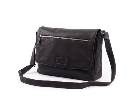Pánská taška přes rameno kožená SEGALI 102 černá