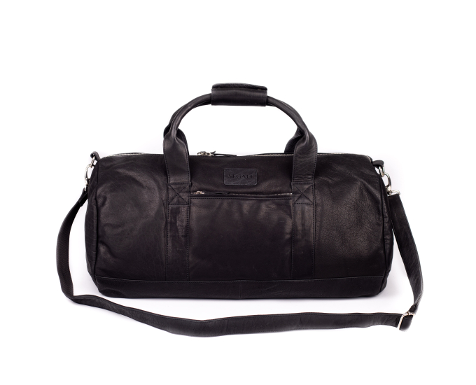 Cestovní taška kožená SEGALI 1010 černá