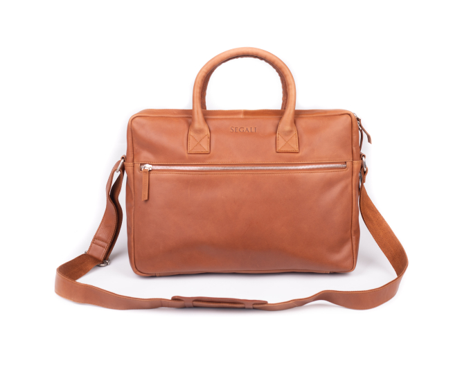 Pánská taška přes rameno kožená SEGALI 105 koňak