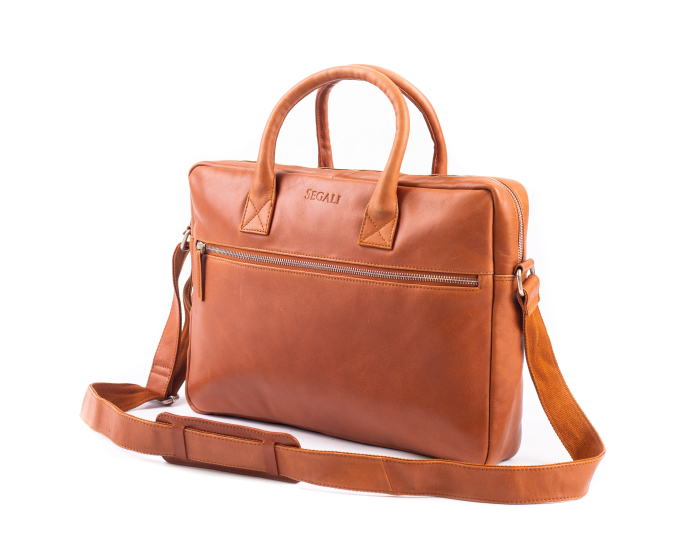 Pánská taška přes rameno kožená SEGALI 105 koňak