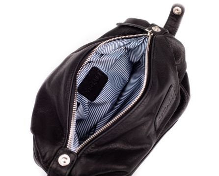 Kosmetická taštička kožená SEGALI 1030 černá