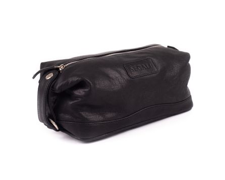 Kosmetická taštička kožená SEGALI 1030 černá