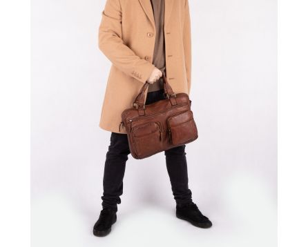 Pánská taška přes rameno kožená SEGALI 29412 tan