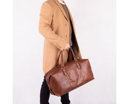 Cestovní taška kožená SEGALI 29380 tan