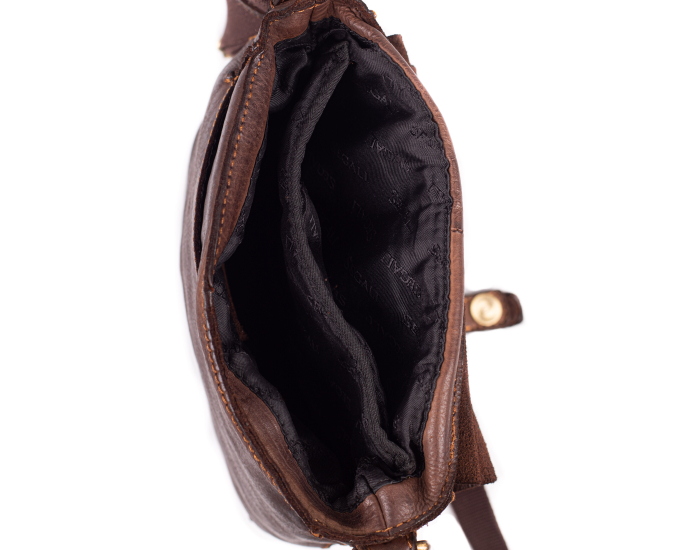 Pánská taška přes rameno kožená SEGALI 29394 dark tan