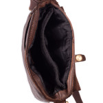 Pánská taška přes rameno kožená SEGALI 29394 dark tan