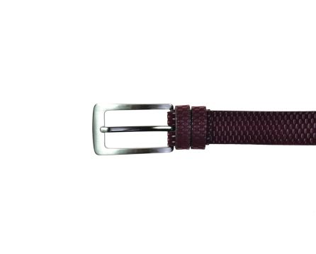 Dámský opasek kožený SEGALI 176617 bordó