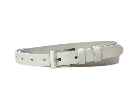 Dámský opasek SEGALI 18351 kožený šedý