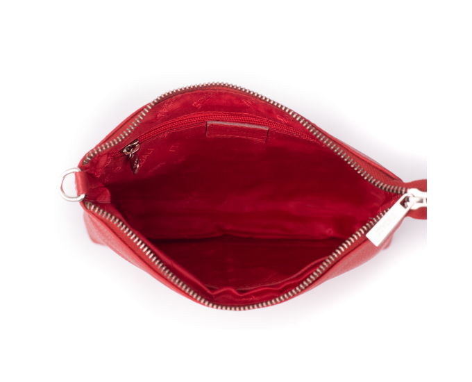 Dámská kabelka kožená SEGALI A6B červená