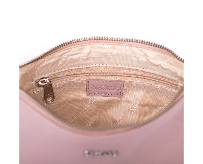 Dámská kabelka kožená SEGALI A6B baby pink