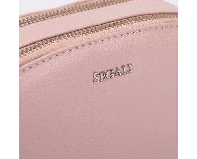 Dámská kabelka kožená SEGALI 12 baby pink