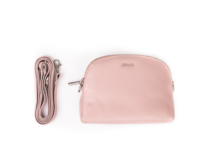 Dámská kabelka kožená SEGALI 12 baby pink