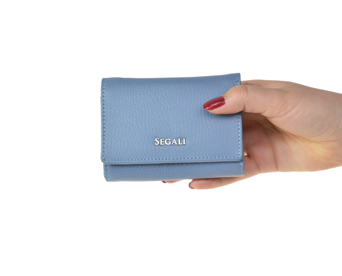 Dámská kožená peněženka SEGALI 7106 B lavender
