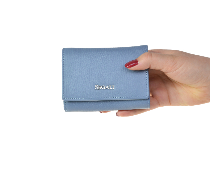 Dámská peněženka kožená SEGALI 7106 B lavender