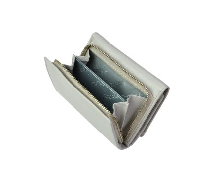 Dámská peněženka kožená SEGALI 7106 B šedá