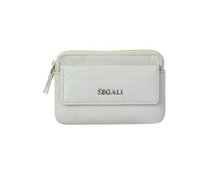 Klíčenka kožená SEGALI 7483 A šedá
