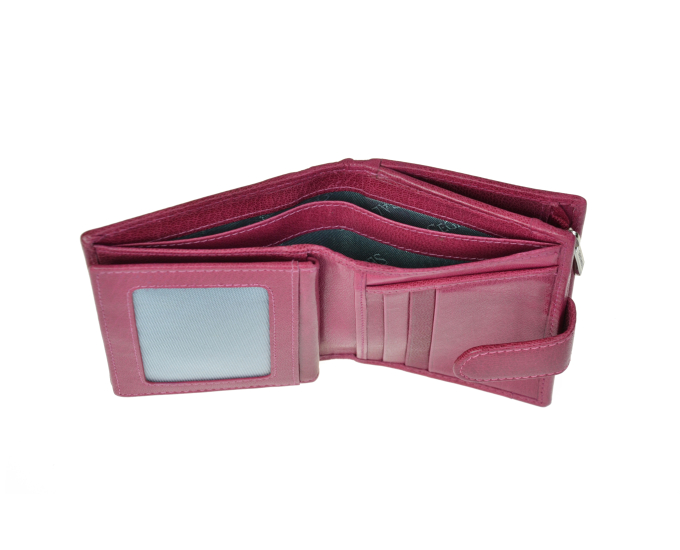 Dámská peněženka kožená SEGALI 7319 fuchsia