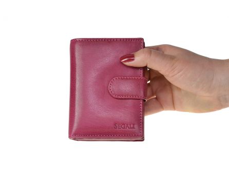 Dámská peněženka kožená SEGALI 7319 fuchsia