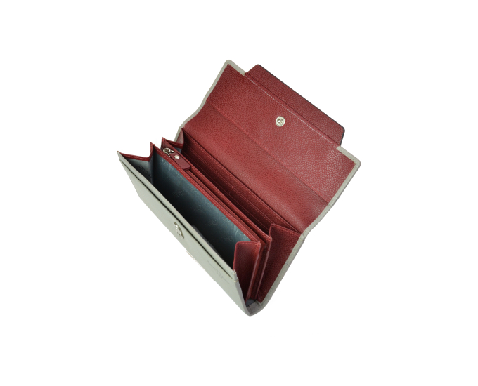 Dámská peněženka kožená SEGALI 7411 šedá