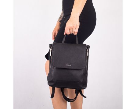 Dámský batoh kožený SEGALI 9027 černý