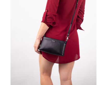 Dámská kabelka kožená SEGALI A1 černá