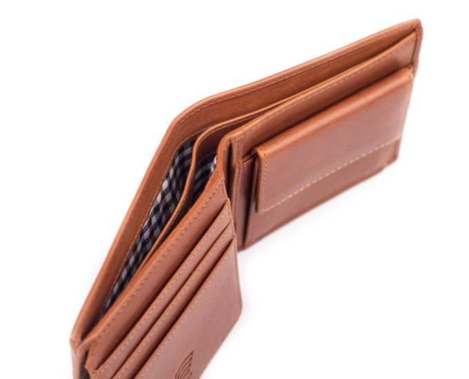 Pánská peněženka kožená SEGALI 148 koňak