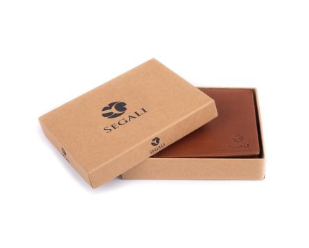 Pánská peněženka kožená SEGALI 148 koňak