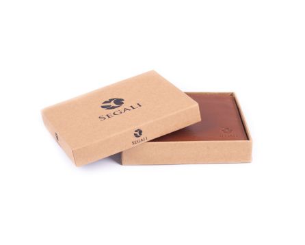 Pánská peněženka kožená SEGALI 901 koňak