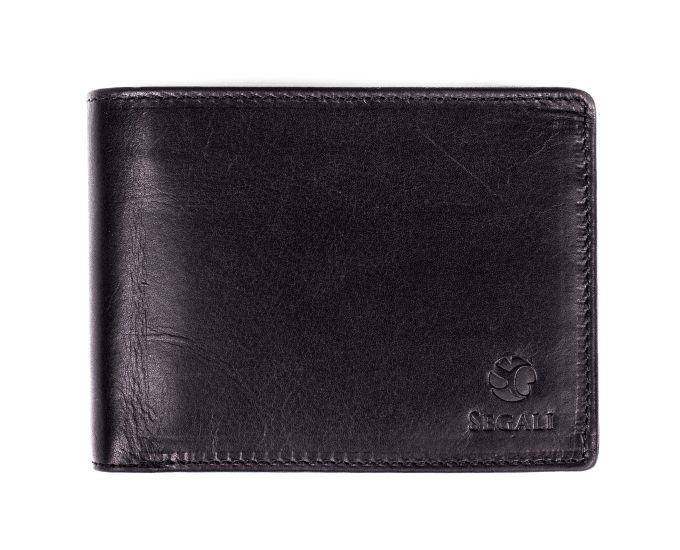 Pánská peněženka kožené SEGALI 2020 černá