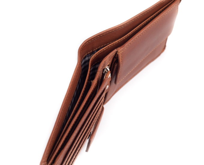 Pánská peněženka kožená SEGALI 2020 koňak