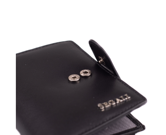 Dámská peněženka kožená SEGALI 50313102 černá