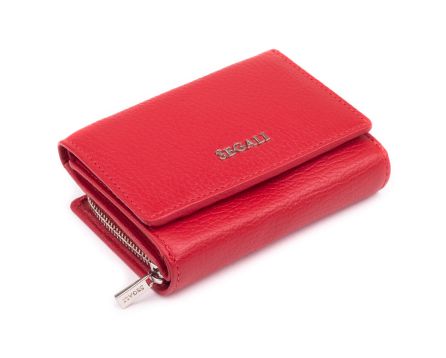 Dámská peněženka kožená SEGALI 7106 B červená