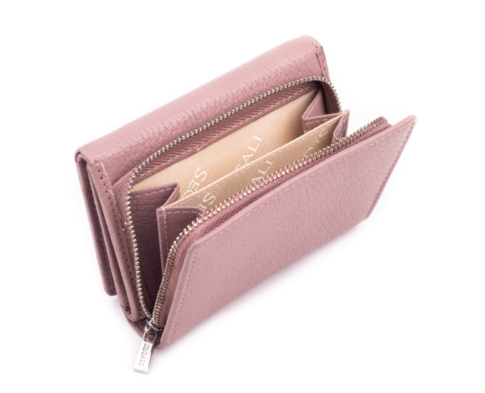Dámská peněženka kožená SEGALI 7106 B cameo rose