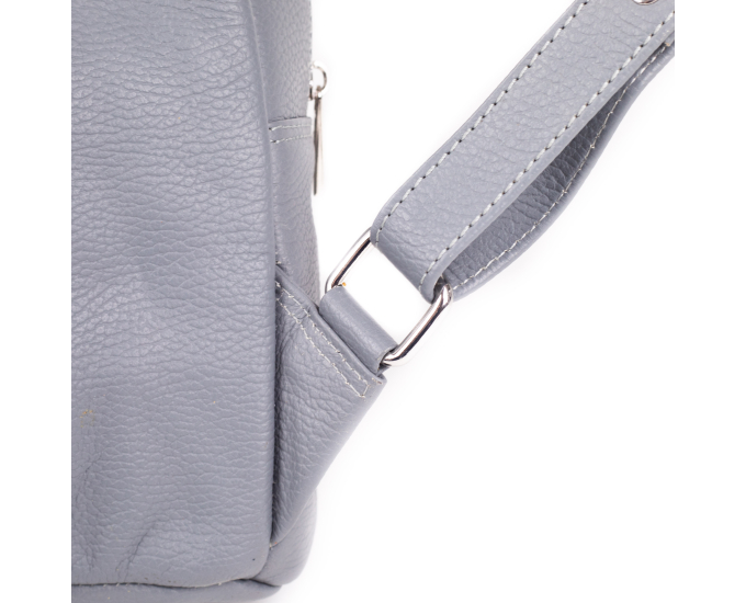 Dámský batoh kožený SEGALI 9026 šedý