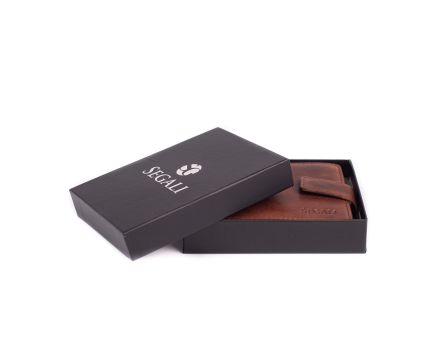 Pánská peněženka kožená SEGALI 54050 chestnut